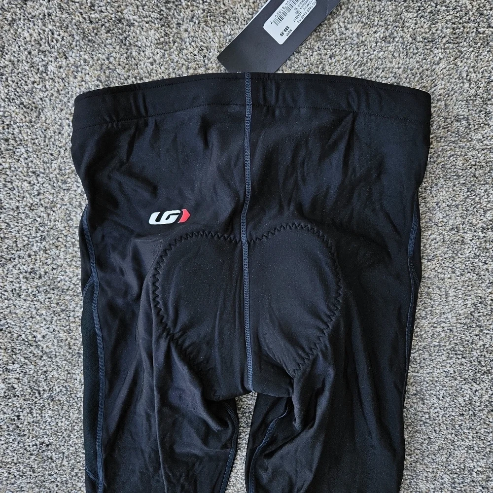 Louis Garneau Solano Ridge Thermal Chamois Leggings Padded Cycling Pants Mens XL